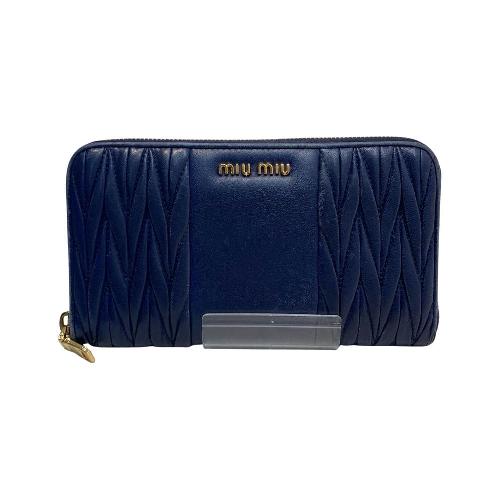 【汐止遠雄店】MIU MIU/長夾錢包//
