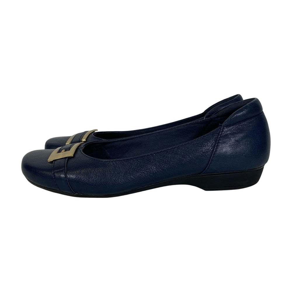 【台中廣三SOGO店】Clarks/淺口皮鞋/US61/2/