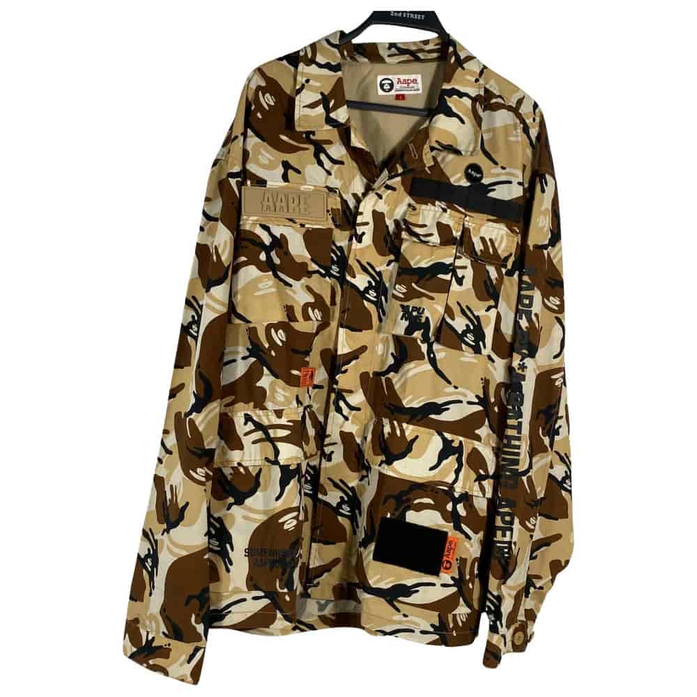 【環球板橋車站店】AAPE BY A BATHING APE/長袖襯衫/L/AAPSTM8341XAE