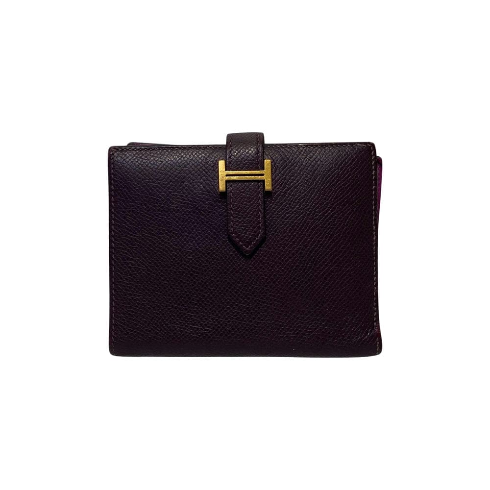 【微風南京店】HERMES/對折錢包//