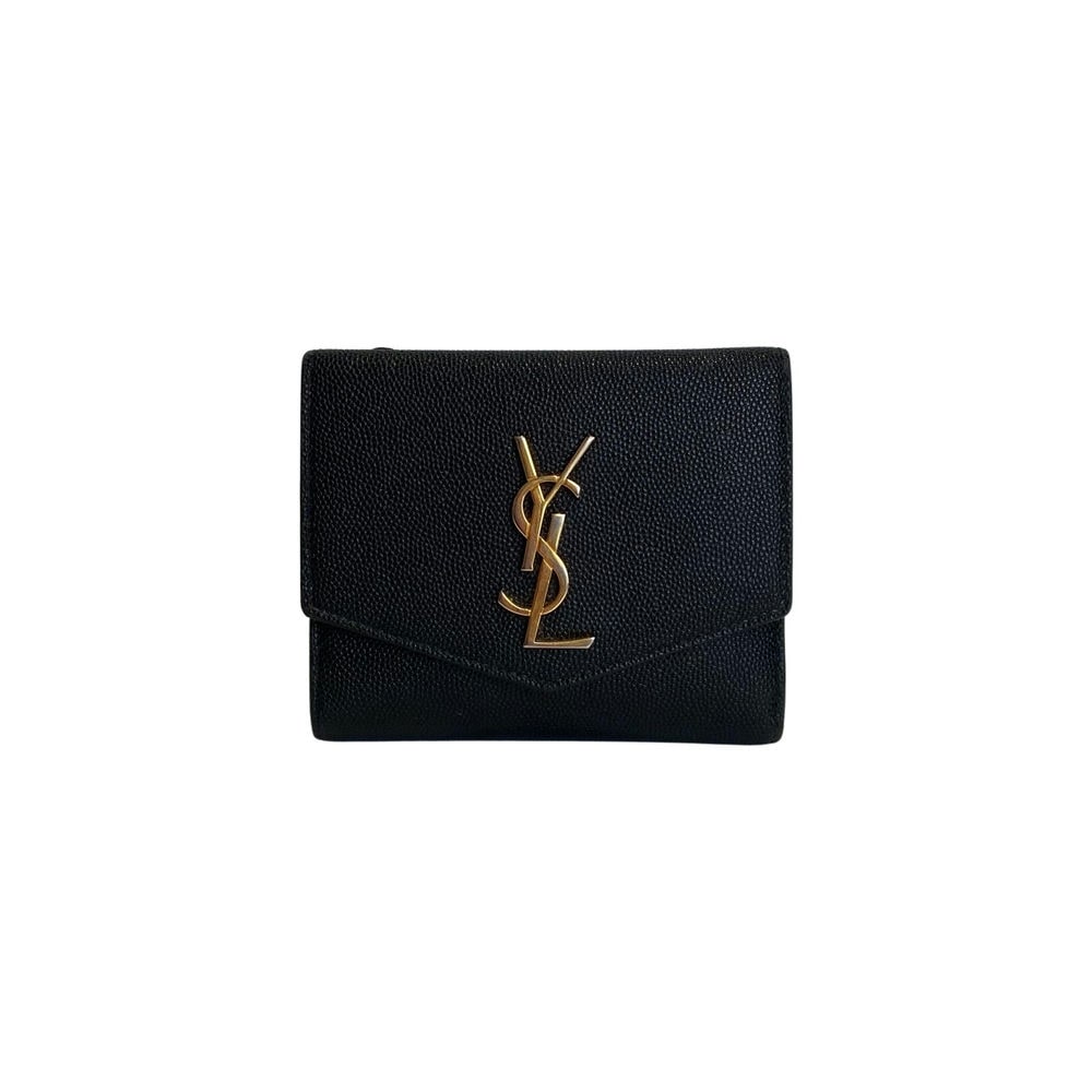 【微風信義店】SAINT LAURENT/對折錢包//
