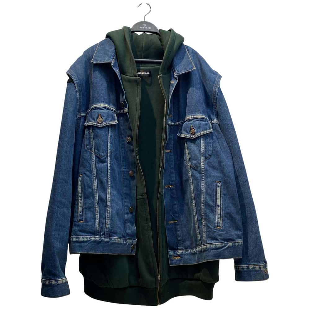 【信義市府店】BALENCIAGA/牛仔外套/46/557355
