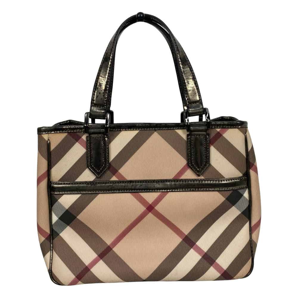 【台中新時代店】BURBERRY/托特包//cnqinchoqin