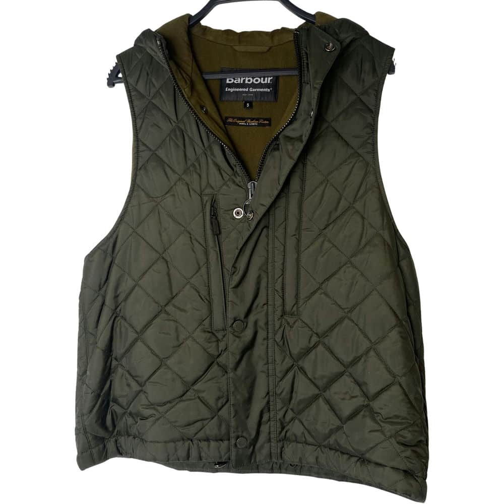 【台北西門漢中店】Barbour/鋪棉背心/S/MQU1295OL51