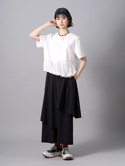 斜界線條衣(J052LC000CA) - JUJURY COLLECTION