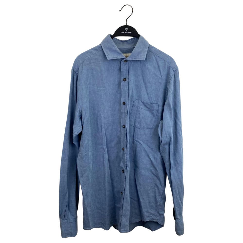 【新光三越台南中山店】MASSIMO DUTTI/長袖襯衫/M/