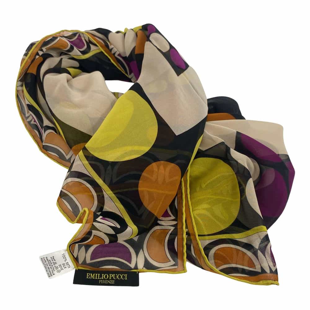 【誠品生活台中480店】EMILIO PUCCI/絲巾///2346650296331