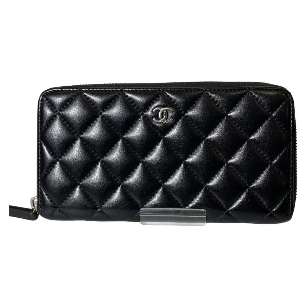 【信義市府店】CHANEL/長夾錢包//