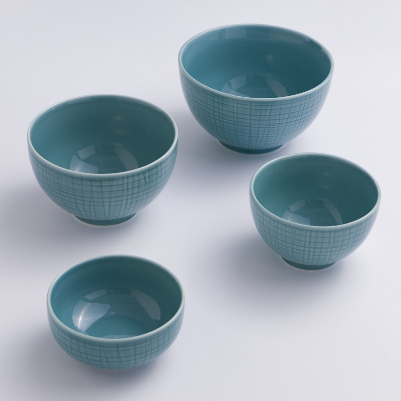 Ice Crack 23cm Ceramic Plate_5