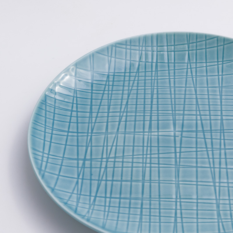 Ice Crack 23cm Ceramic Plate_2