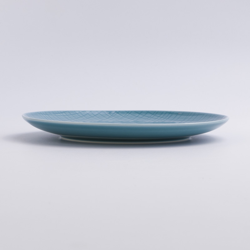Ice Crack 23cm Ceramic Plate_2