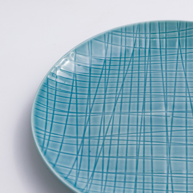 Ice Crack 23cm Ceramic Plate_3