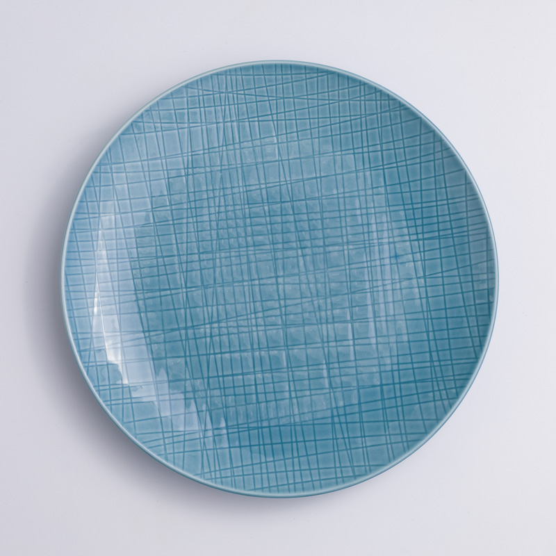 Ice Crack 23cm Ceramic Plate_1