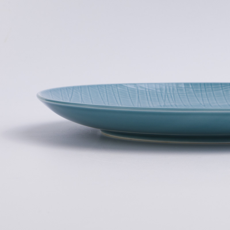 Ice Crack 23cm Ceramic Plate_2