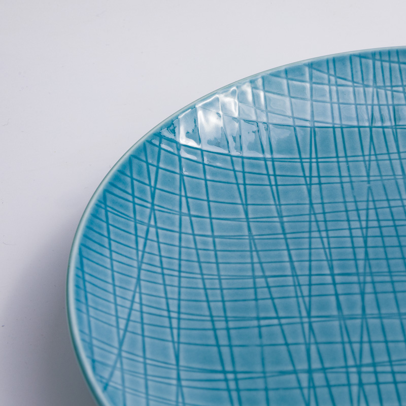 Ice Crack 23cm Ceramic Plate_3