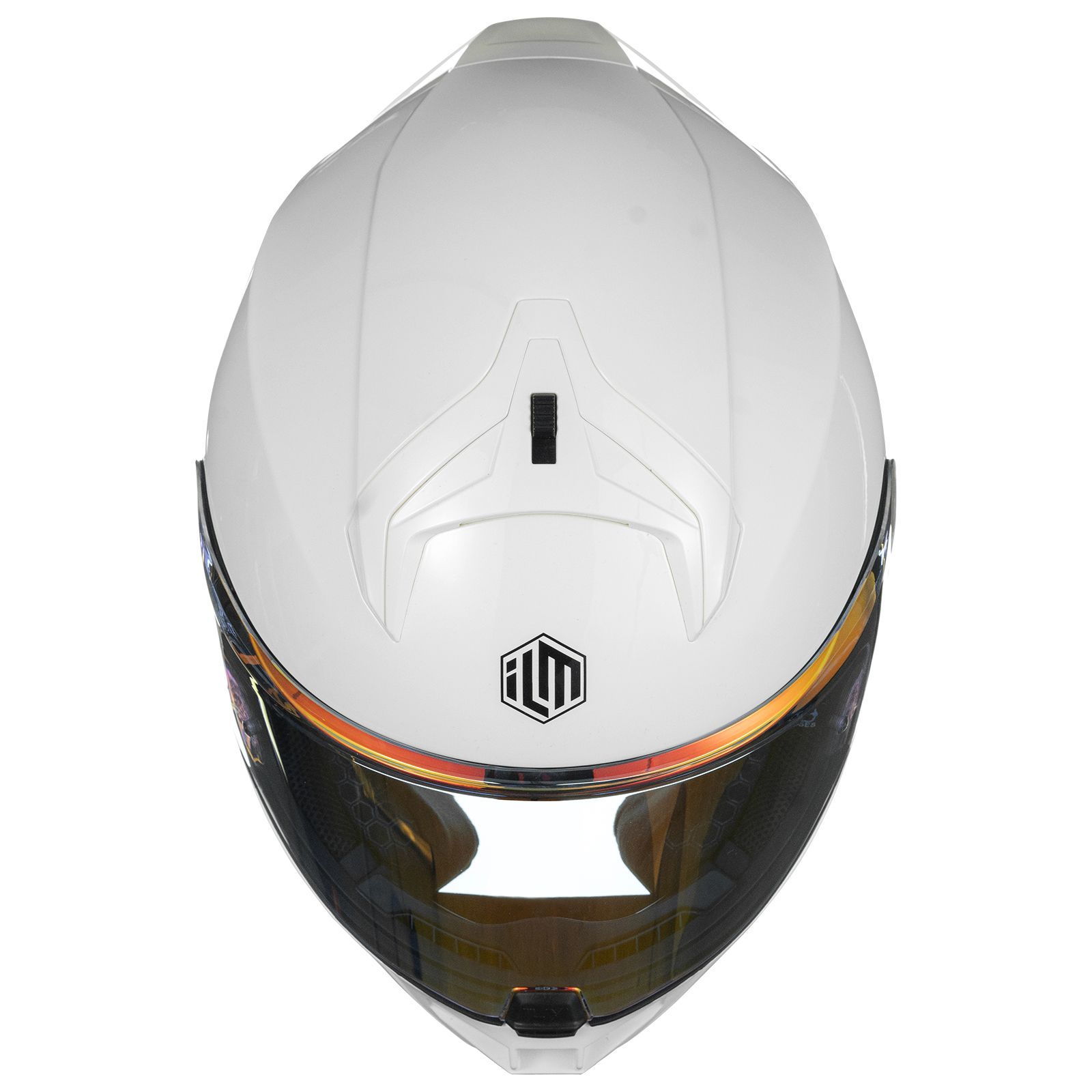 【絕對強悍】ILM MF510 BLANK 素色 白 街道運動全罩式安全帽_2