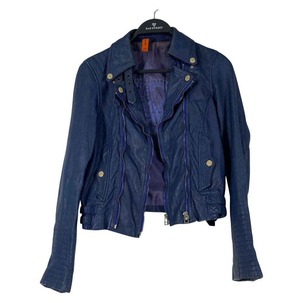【新光三越台南中山店】TOUGH jeansmith/騎士夾克/XS/
