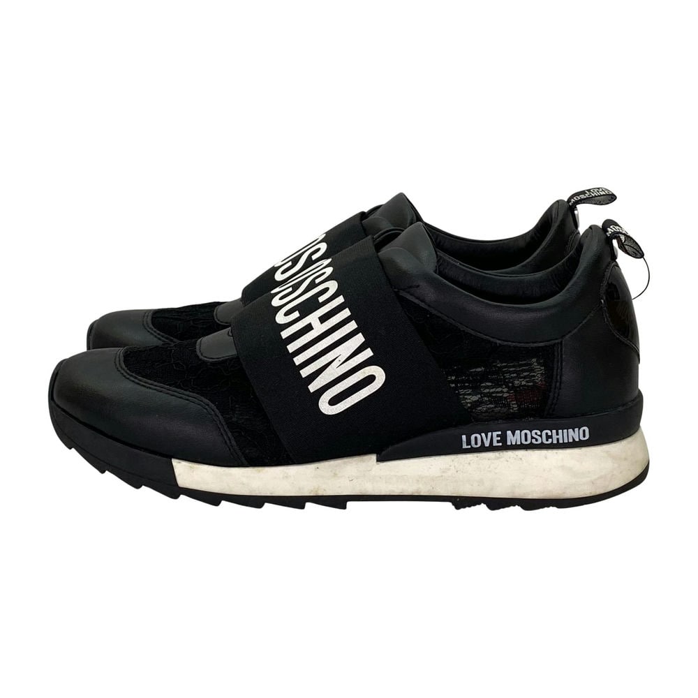 【基隆店】LOVE MOSCHINO/低筒運動休閒鞋/38/JA15012G1CILV000