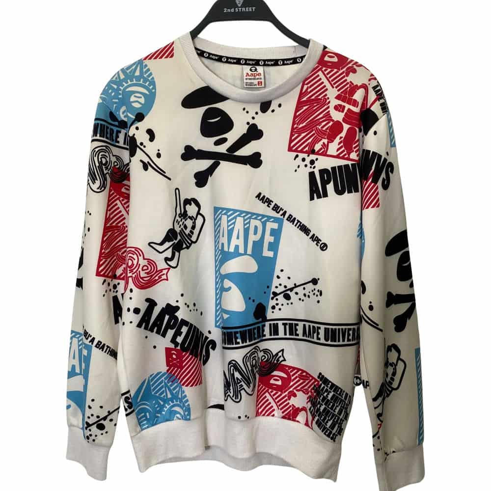 【逢甲福星店】AAPE BY A BATHING APE/圓領休閒服/S/