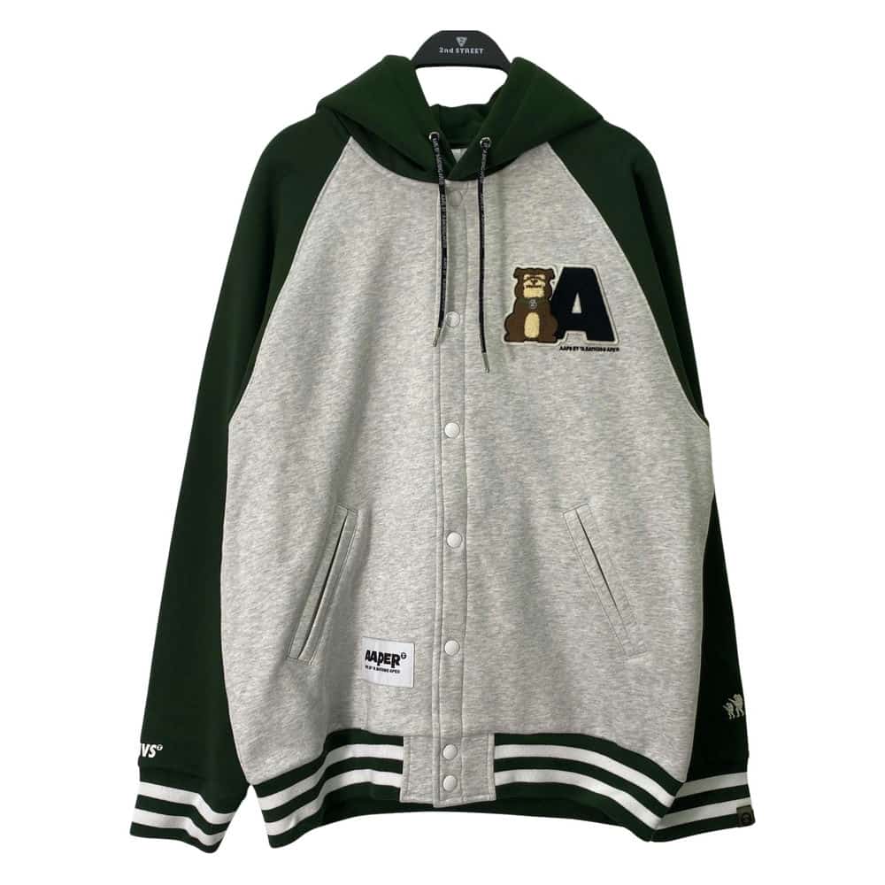 【台中中友百貨店】AAPE BY A BATHING APE/運動夾克/L/AAPSWMB382XAN