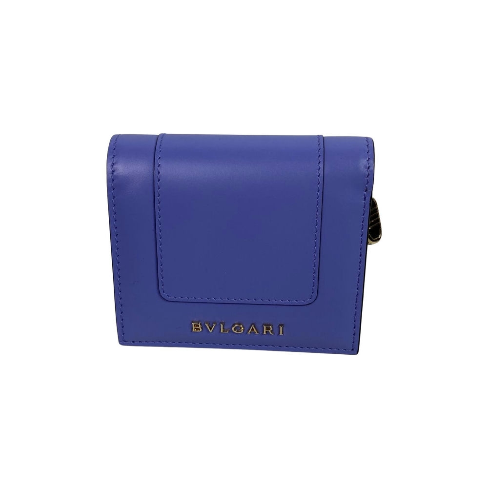 【京站時尚廣場店】BVLGARI/對折錢包//