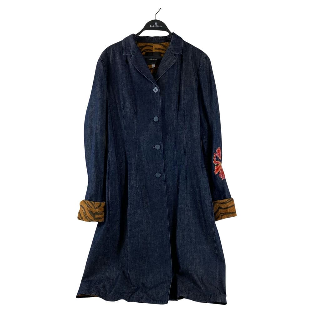 【桃園家樂福經國店】VERSACE JEANS COUTURE/長版西裝外套/M/