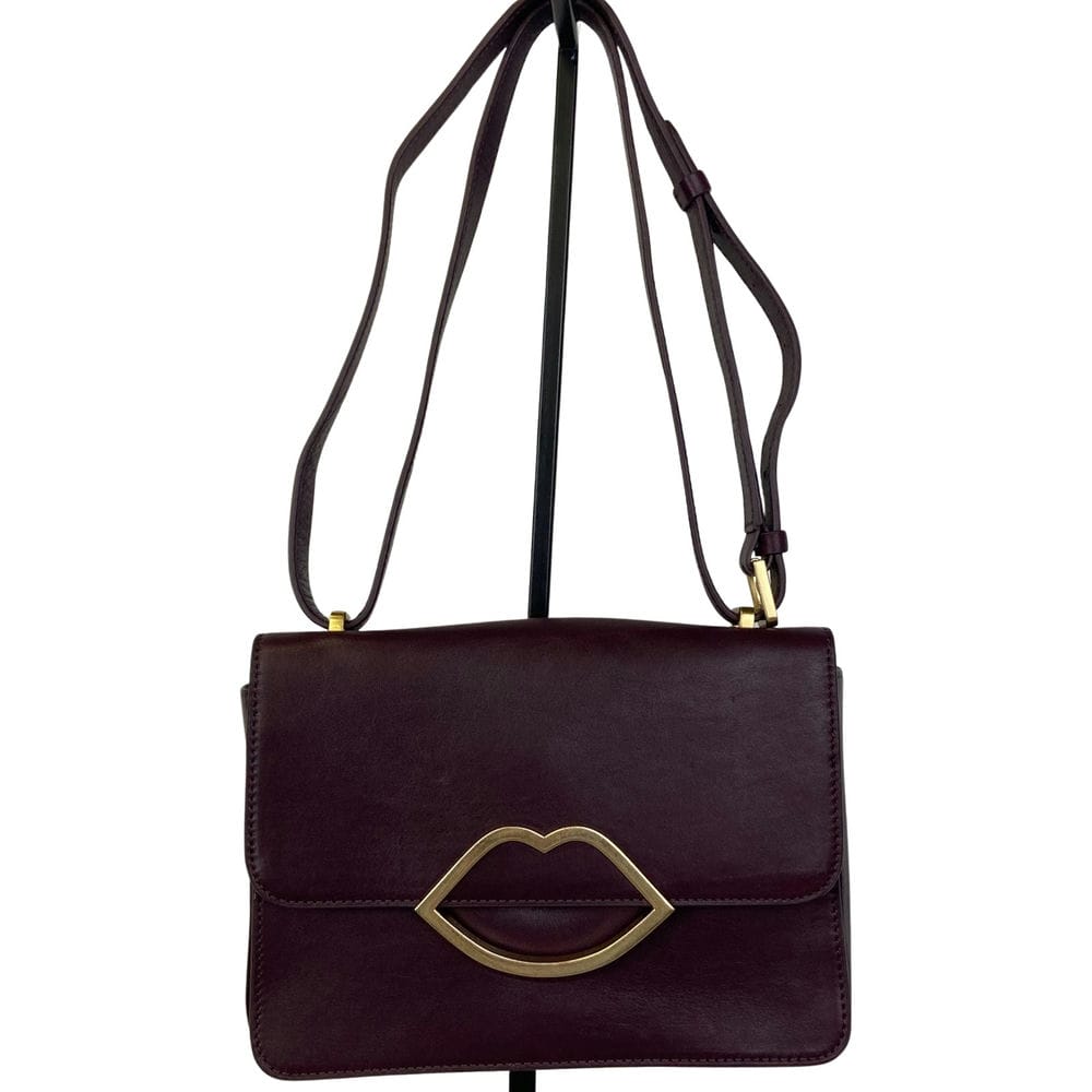 【環球桃園A8店】LULU GUINNESS/側背包//