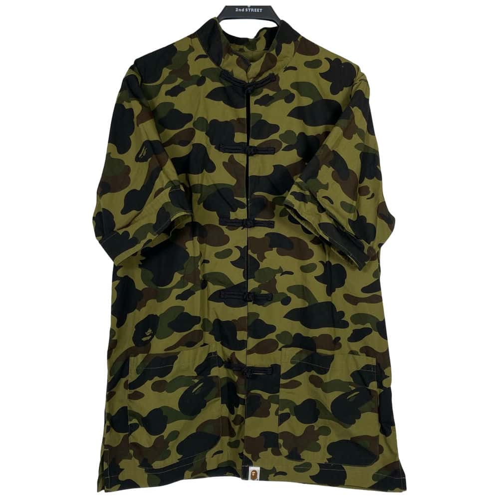 【誠品生活台中480店】AAPE BY A BATHING APE/短袖襯衫/L/