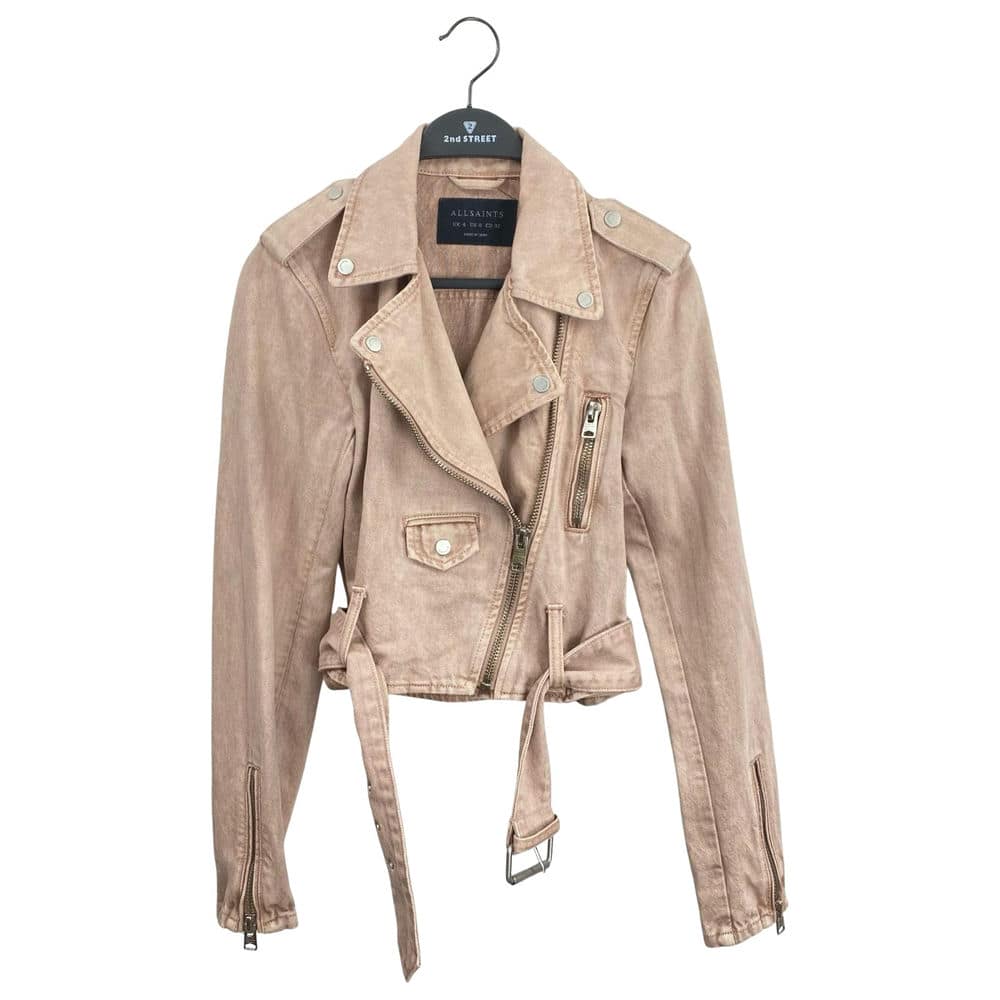 【基隆店】ALLSAINTS/牛仔外套/4/wo082v
