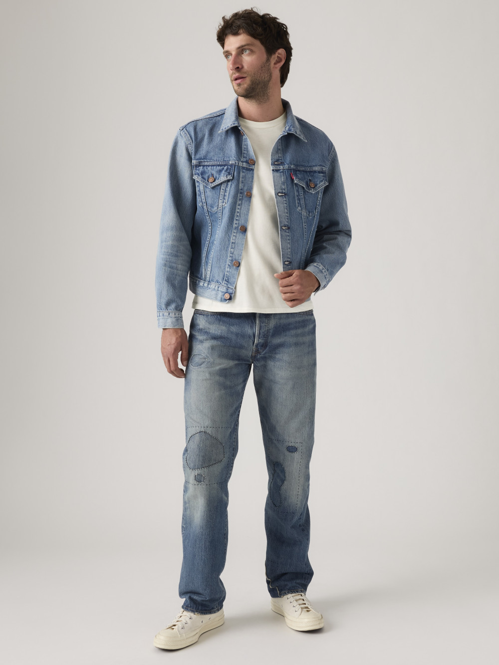 LEVI’S® VINTAGE CLOTHING 1947’s 501®XX 赤耳丹寧牛仔褲 / LVC / 破壞加工 人氣新品