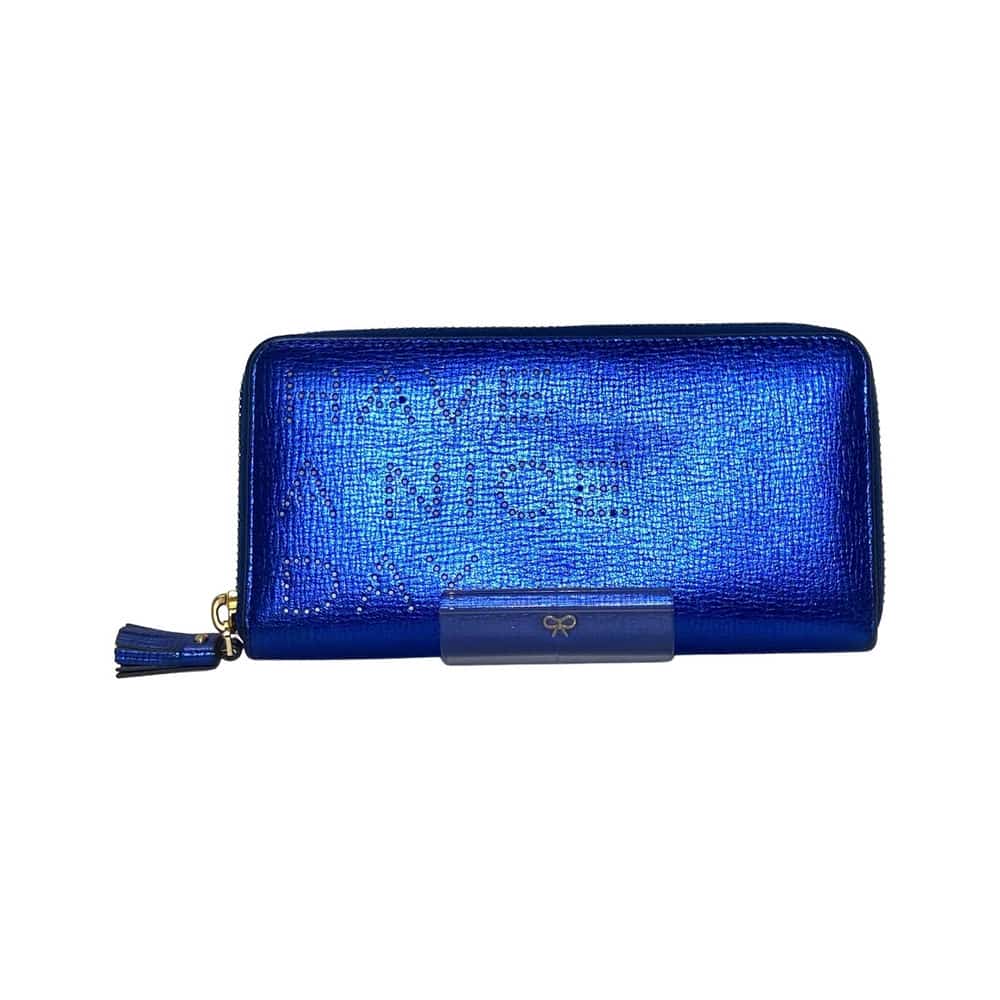 【台北車站館前店】ANYA HINDMARCH/長夾錢包//