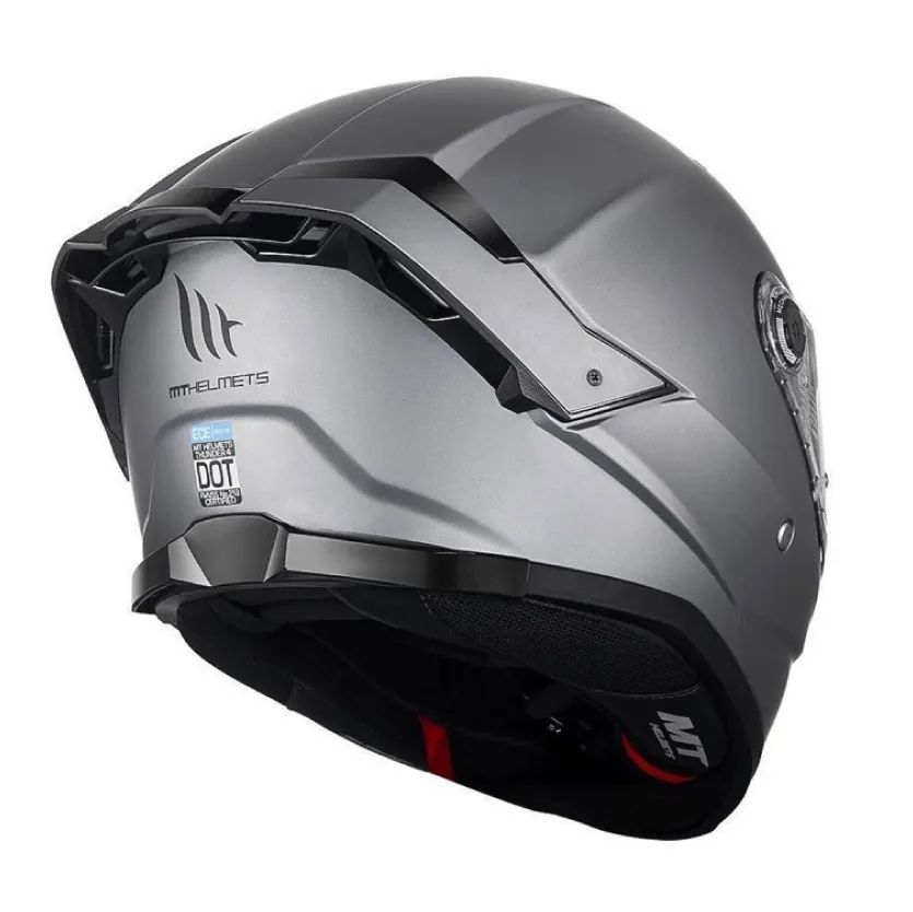 【新品訂購/送原廠多層膜電鍍鏡片】MT THUNDER 4 SV 素色 水泥灰 雷神4 全罩式安全帽_2