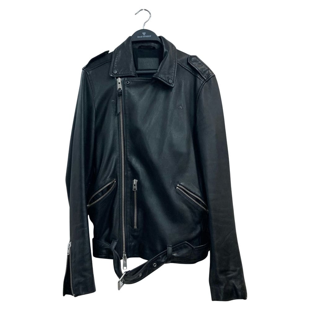 【微風南山店】ALLSAINTS/皮革外套/S/ML157H