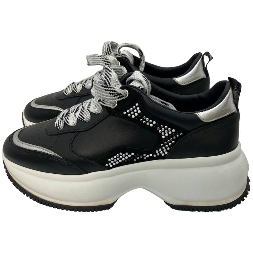 【台北車站館前店】HOGAN/草編鞋/38/HXW4350CS40NK80353