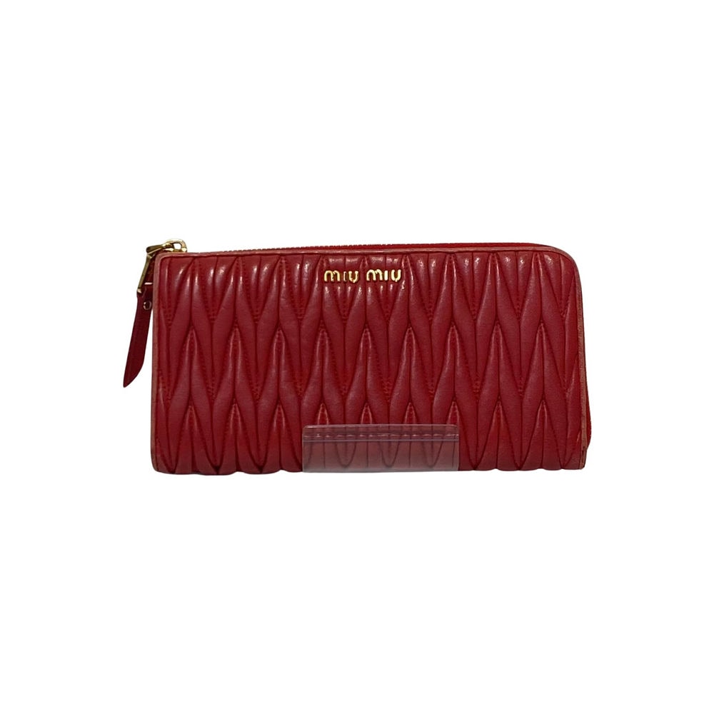 【微風南京店】MIU MIU/長夾錢包//194A