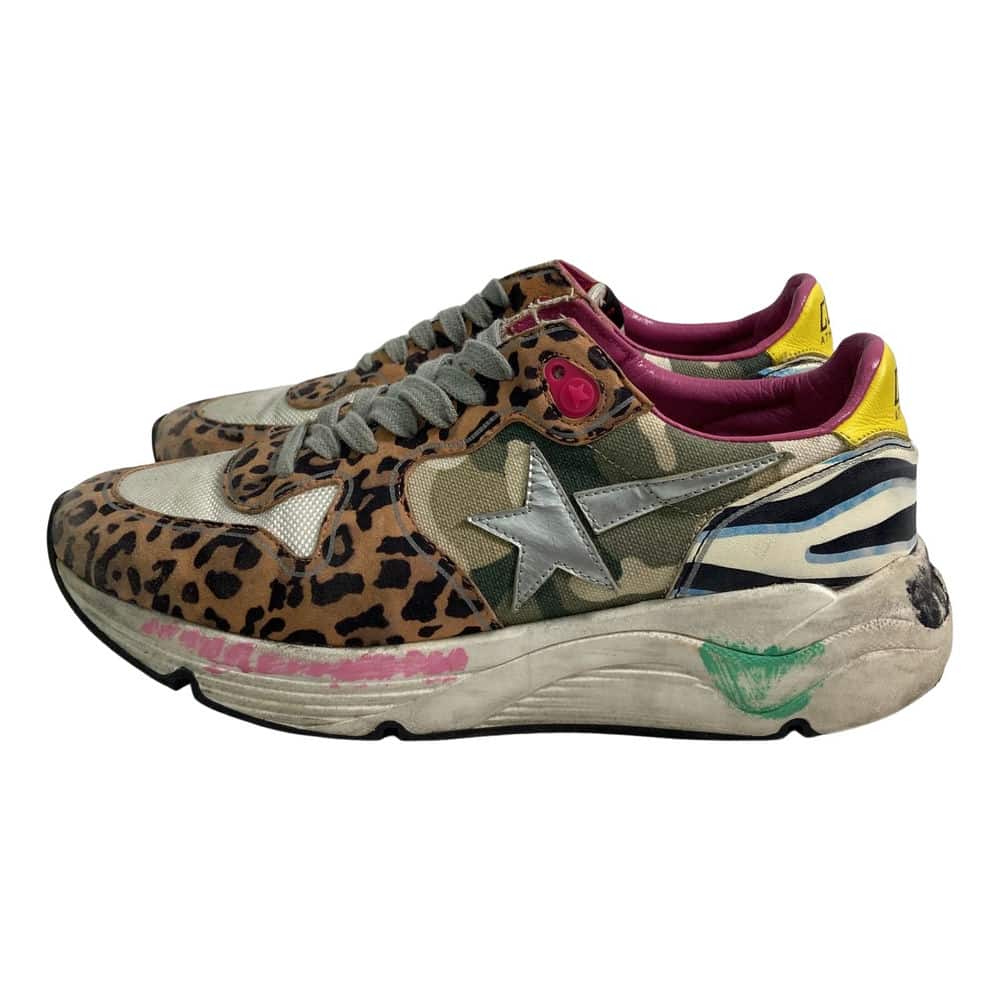 【汐止遠雄店】GOLDEN GOOSE/低筒運動休閒鞋/38/running