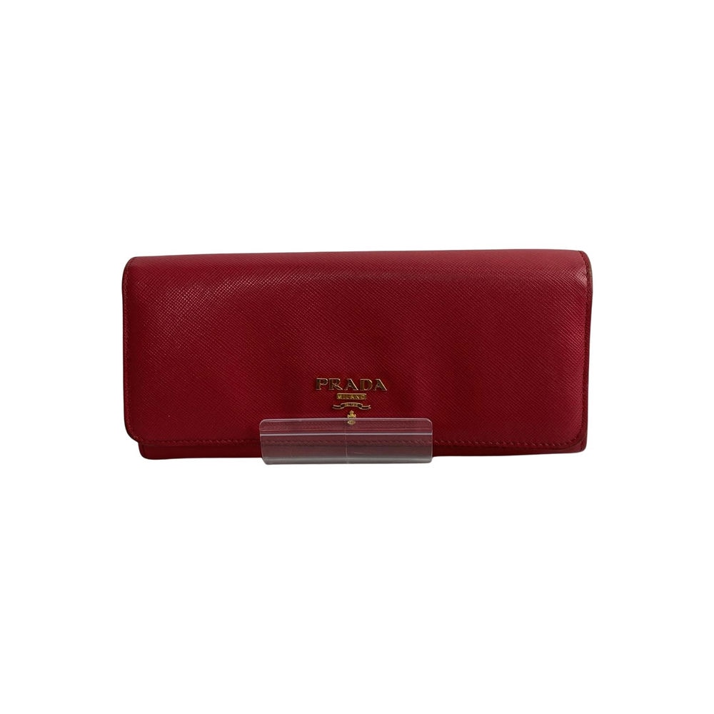 【公館店】PRADA/長夾錢包//