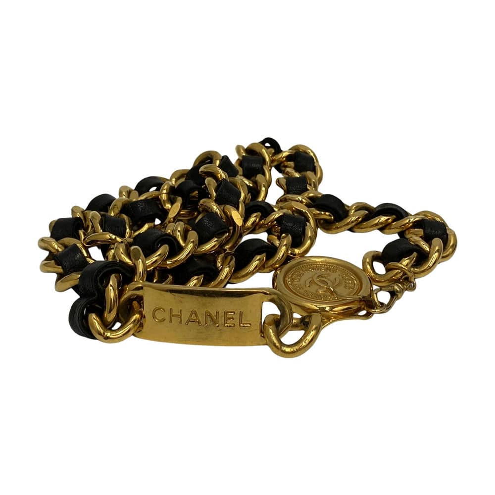 【環球屏東店】CHANEL/腰帶//