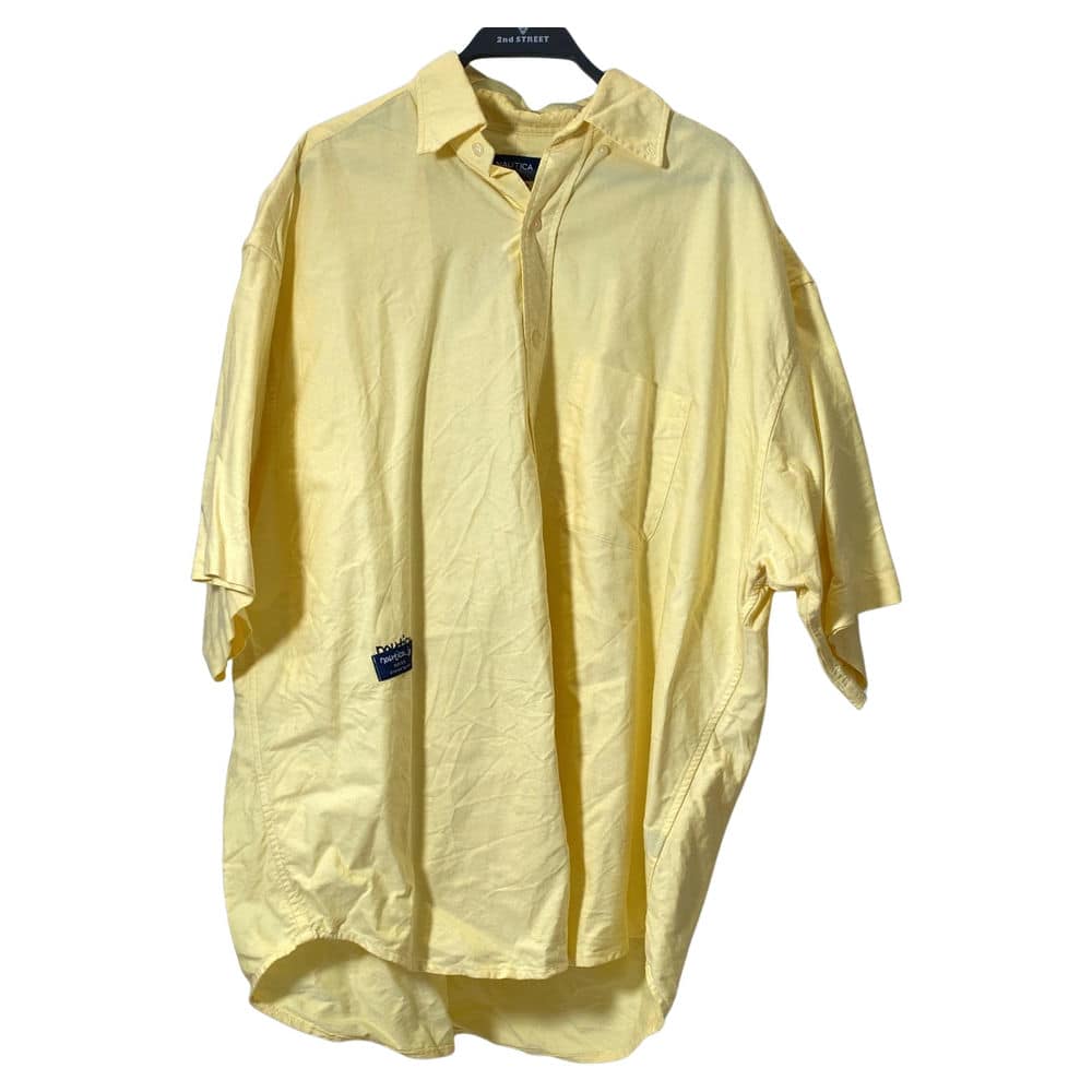 【環球新北中和店】NAUTICA/短袖襯衫/XL/JP 222--1058