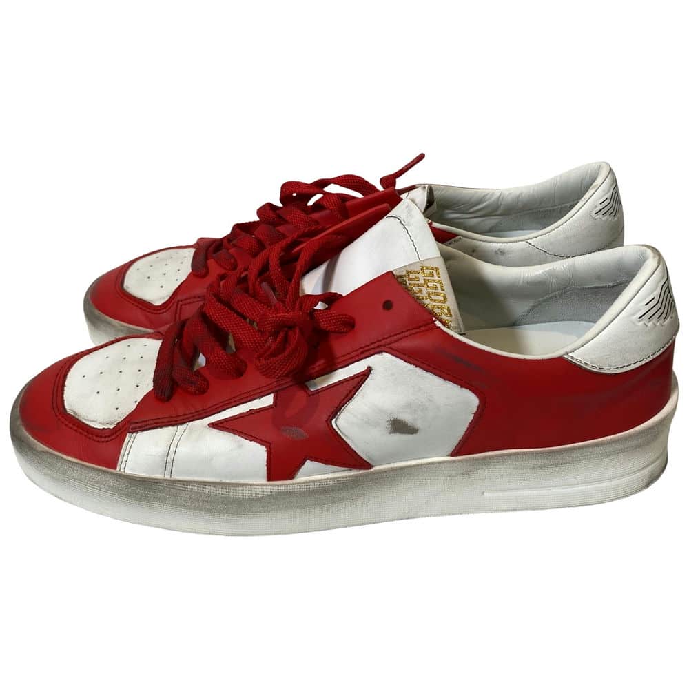 【環球新北中和店】GOLDEN GOOSE/低筒運動休閒鞋/43/GMF00128.F002186