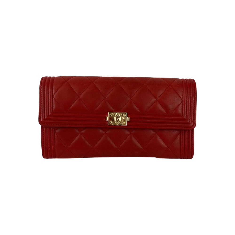 【基隆店】CHANEL/長夾錢包//A80286