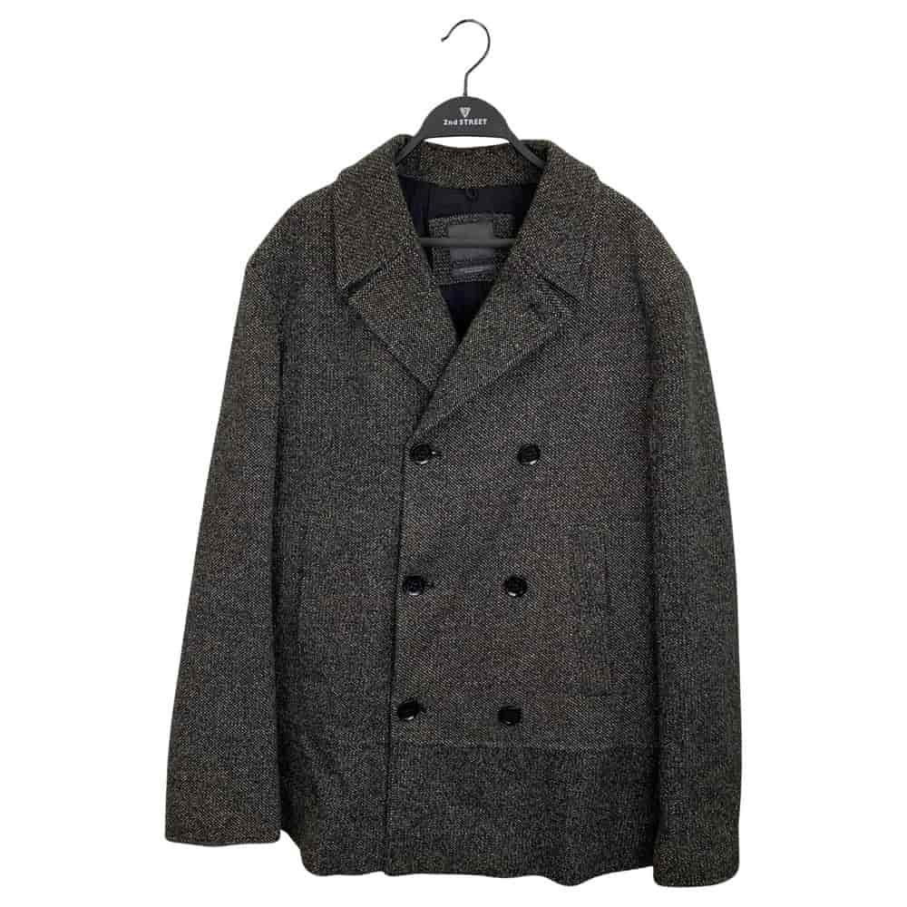 【微風南京店】ZARA MAN/雙排釦風衣/XL/