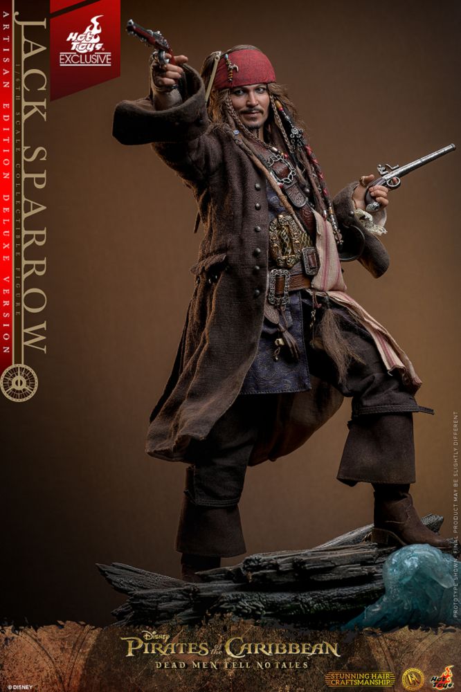 HOT TOY DX39AE 神鬼奇航：死無對證傑克史派羅植髮豪華限定版