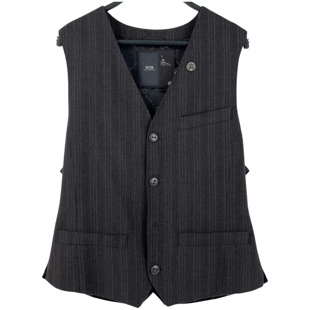 【宜蘭家樂福店】G-STAR RAW/西裝背心/L/
