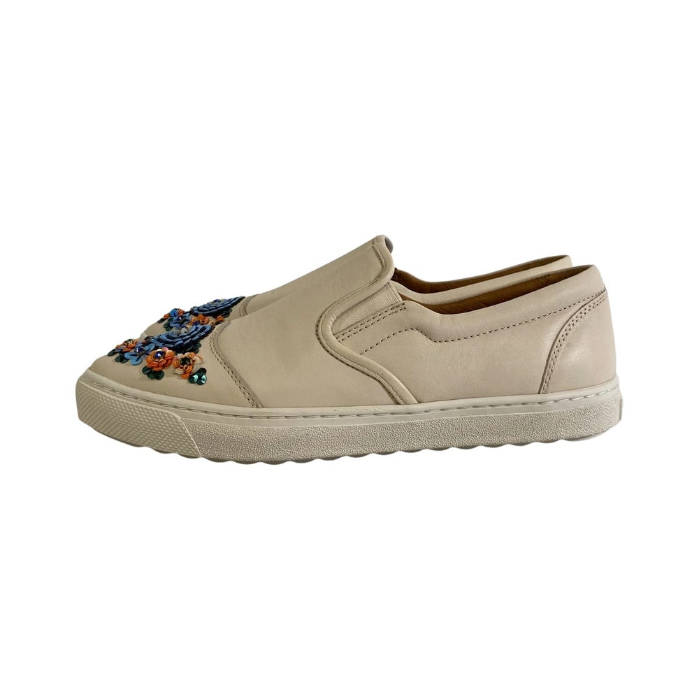 【桃園家樂福經國店】COACH/帆船鞋/23.5cm/Q8675