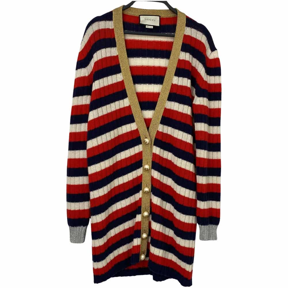 【台中中友百貨店】GUCCI/開襟外套/S/