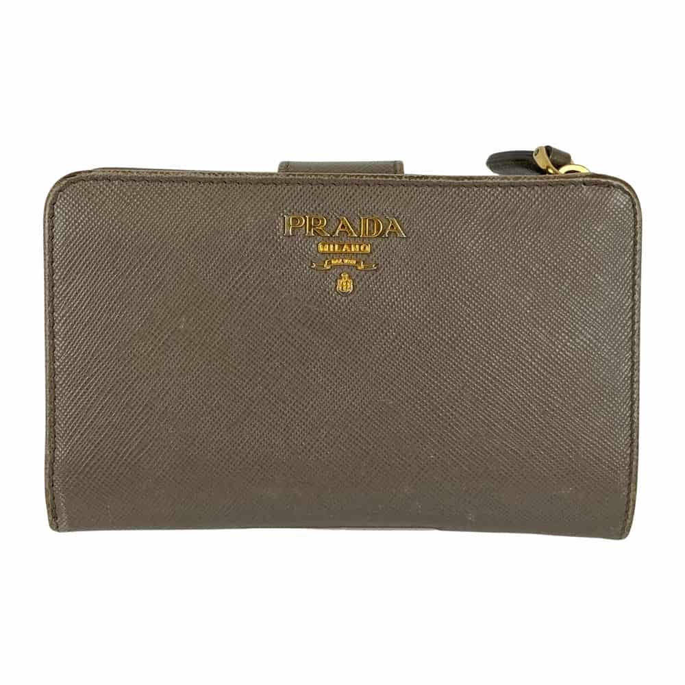 【基隆店】PRADA/對折錢包///2341870496691