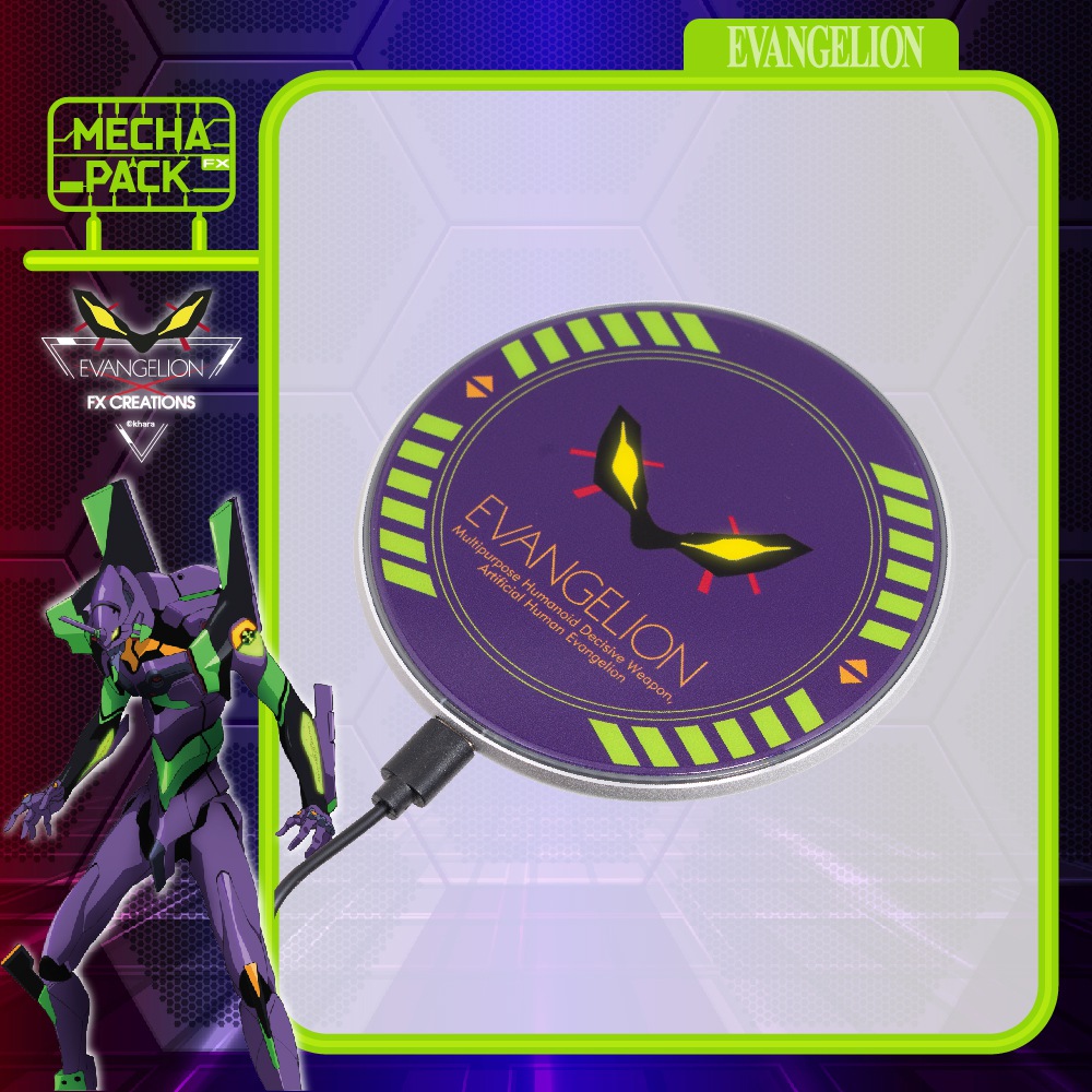 【EVA新世紀福音戰士】初號機 無線充電盤 FXG319-23