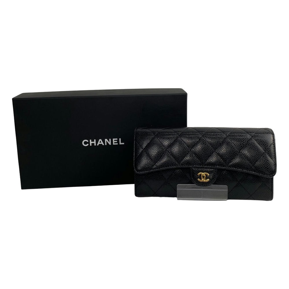 【信義市府店】CHANEL/長夾錢包//