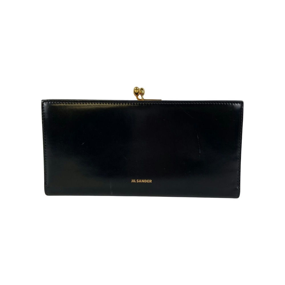 【環球桃園A8店】JIL SANDER/長夾錢包//